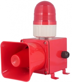 CS117AL-M，120DB，遥控，语音，一体化声光报警器 锅炉超高温声光报警器
