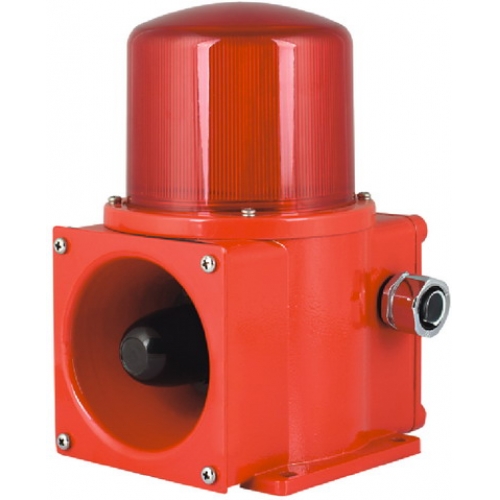CSPBL，喇叭内藏式，重负荷 工业用声光报警器，118dB 语音声光报警器