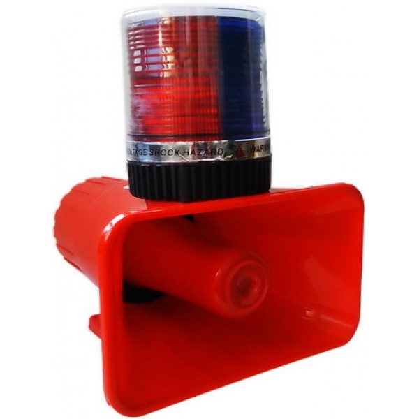 CS80S-L2 红蓝频闪灯双色声光报警器 TL-90LRB TL-90LSRB声光报警器