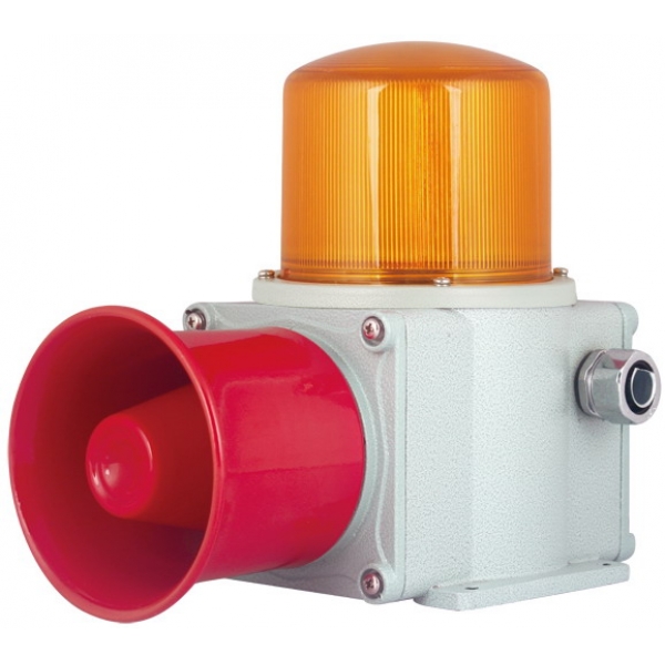 TLRHDLS 铸铝型 重负荷 LED爆闪发光 船用声光报警器 工业用声光报警灯,频闪声光警示灯