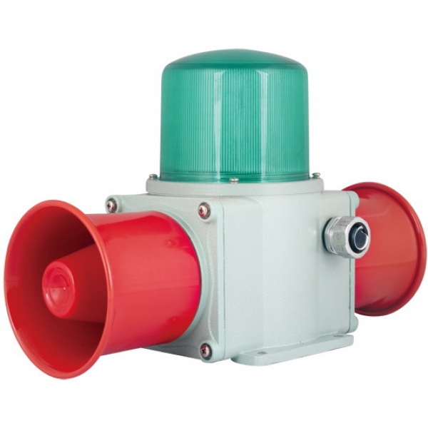 TLRHD2LR 双喇叭 重负荷 LED旋转亮发光 船用声光报警器 工业语音声光报警器 声光报警灯