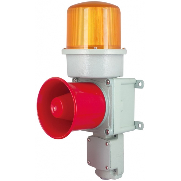 CS35AL 铸铝型重负荷 LED长亮/闪亮发光 船用声光报警器 语音声光报警器 声光警示灯