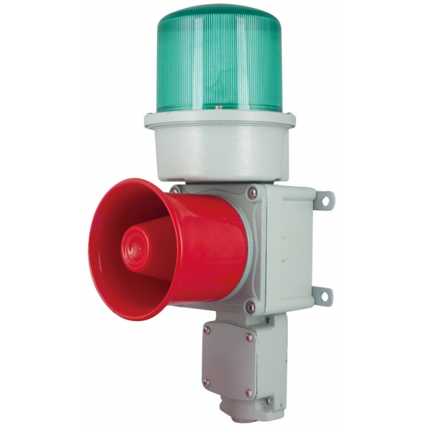 CS35AL 铸铝型重负荷 LED长亮/闪亮发光 船用声光报警器 语音声光报警器 声光警示灯