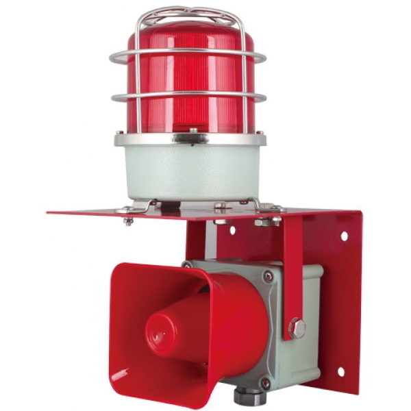 CSA4-P 带防护罩 重负荷 船用声光报警灯 语音声光报警器,天车,行车,港口,钢厂声光报警器