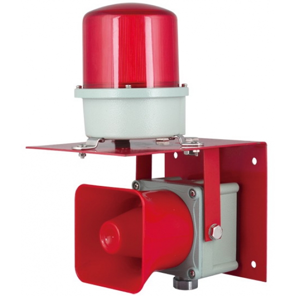 CSA4-P 带防护罩 重负荷 船用声光报警灯 语音声光报警器,天车,行车,港口,钢厂声光报警器