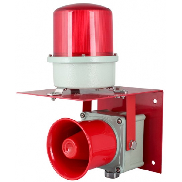 CSA6-P 带防护罩 重负荷 船用声光报警灯 语音声光报警器,天车,行车,港口,钢厂声光报警器