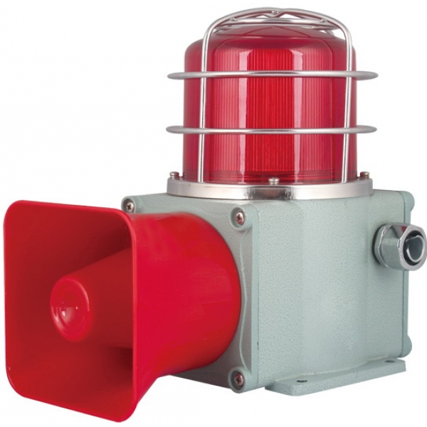 TLHDL 铸铝型 重负荷 LED长亮/闪亮 工业用声光报警灯 船用声光报警器