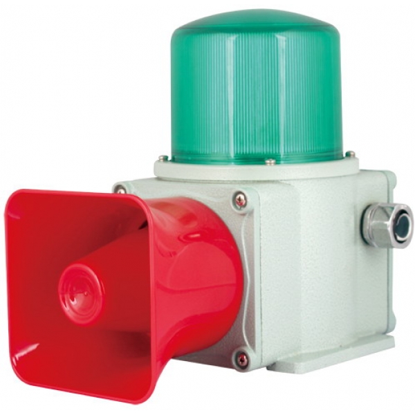 TLHDL 铸铝型 重负荷 LED长亮/闪亮 工业用声光报警灯 船用声光报警器