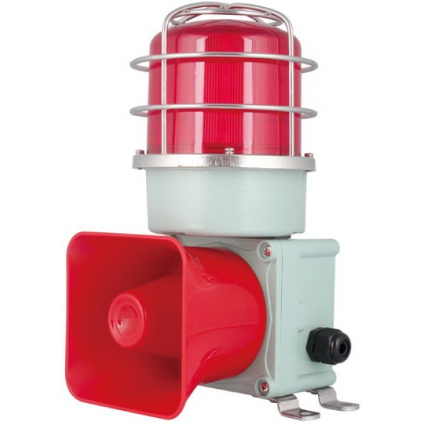 CSNEPL 铸铝型重负荷 LED长亮/闪亮发光 船用声光报警器 语音声光报警器 声光警示灯