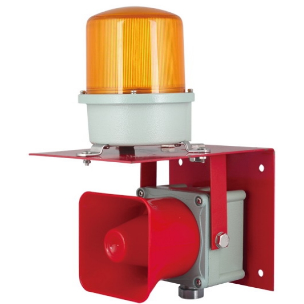 CSA4-P 带防护罩 重负荷 船用声光报警灯 语音声光报警器,天车,行车,港口,钢厂声光报警器