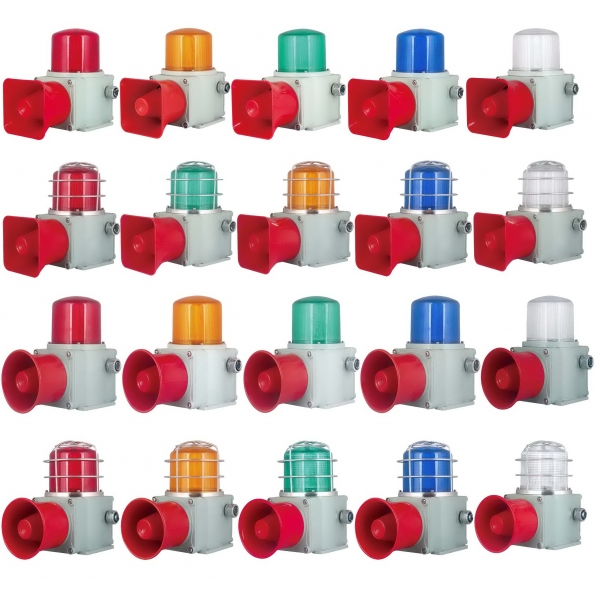 TLRHDLS 铸铝型 重负荷 LED爆闪发光 船用声光报警器 工业用声光报警灯,频闪声光警示灯