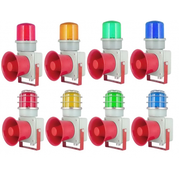 CSUMDL大功率 铸铝型重负荷 LED长亮/闪亮 船用声光报警器 语音声光报警器