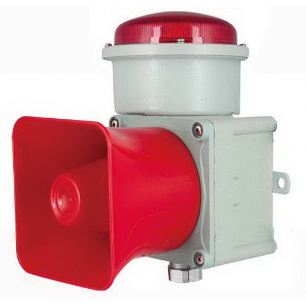 SCSWAL矮灯罩LED重负荷组合式声光报警器,船用声光报警器 语音声光报警器,一体化声光警示灯