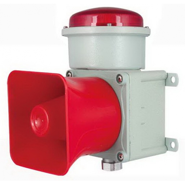 SCSWAL矮灯罩LED重负荷组合式声光报警器,船用声光报警器 语音声光报警器,一体化声光警示灯