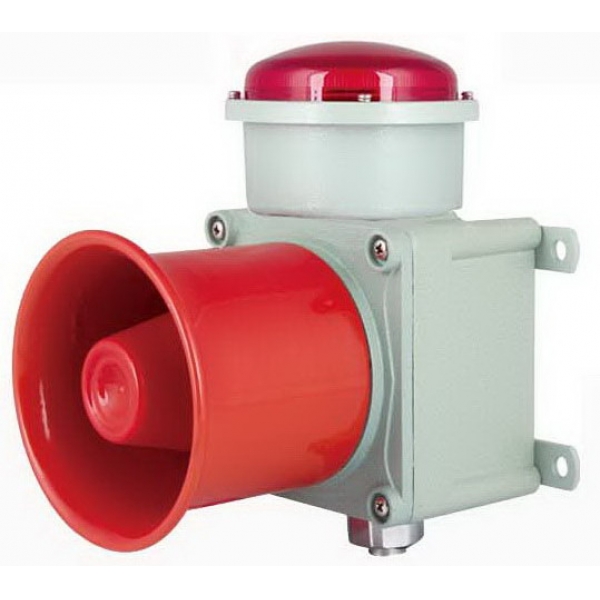 SCSWAL矮灯罩LED重负荷组合式声光报警器,船用声光报警器 语音声光报警器,一体化声光警示灯