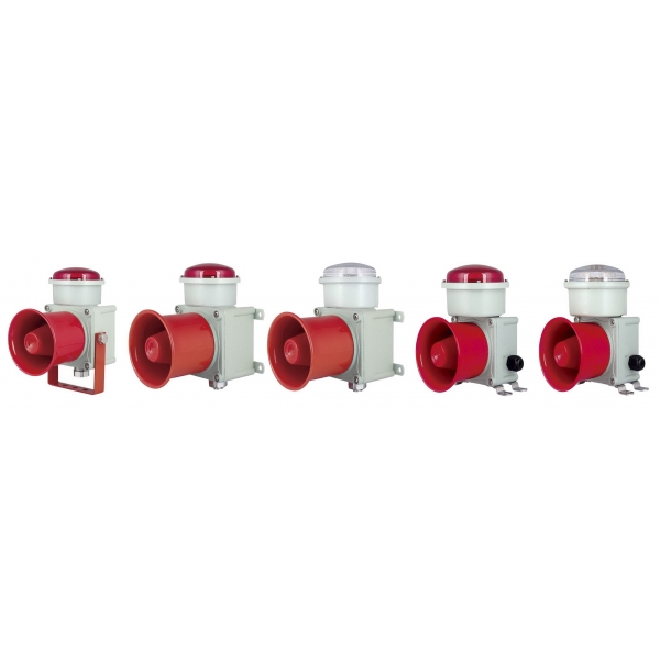 SCSWAL矮灯罩LED重负荷组合式声光报警器,船用声光报警器 语音声光报警器,一体化声光警示灯