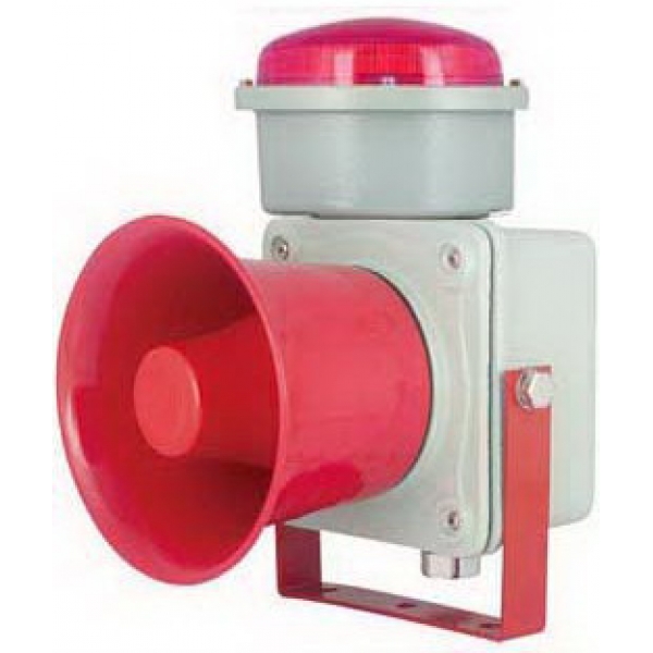 SCSWAL矮灯罩LED重负荷组合式声光报警器,船用声光报警器 语音声光报警器,一体化声光警示灯